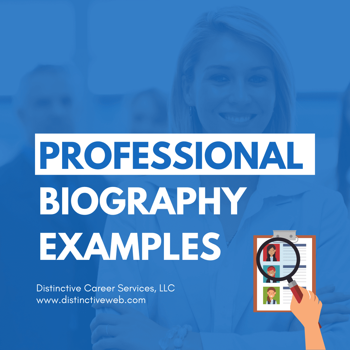 Professional Biography Examples Distinctive Career Services